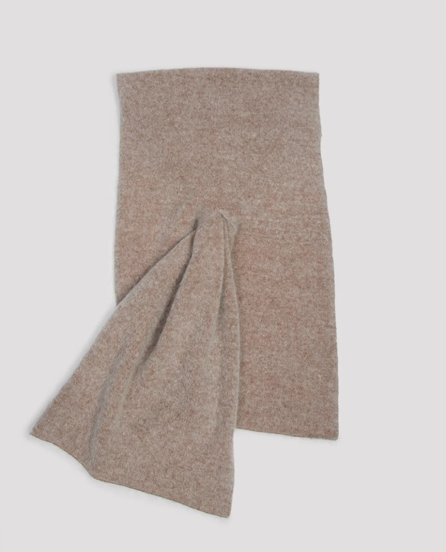 Rue Blanche Women's Mokid Scarf 23H Bark - Soft Winter Fashion Accessory