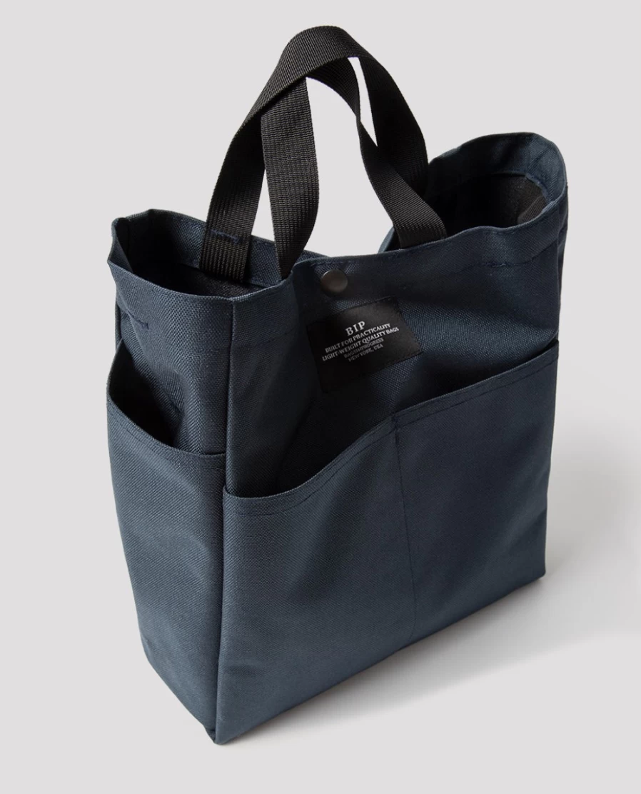 Rue Blanche Women's Dark Navy Multi Pocket Handbag - Stylish & Functional Shoulder Bag